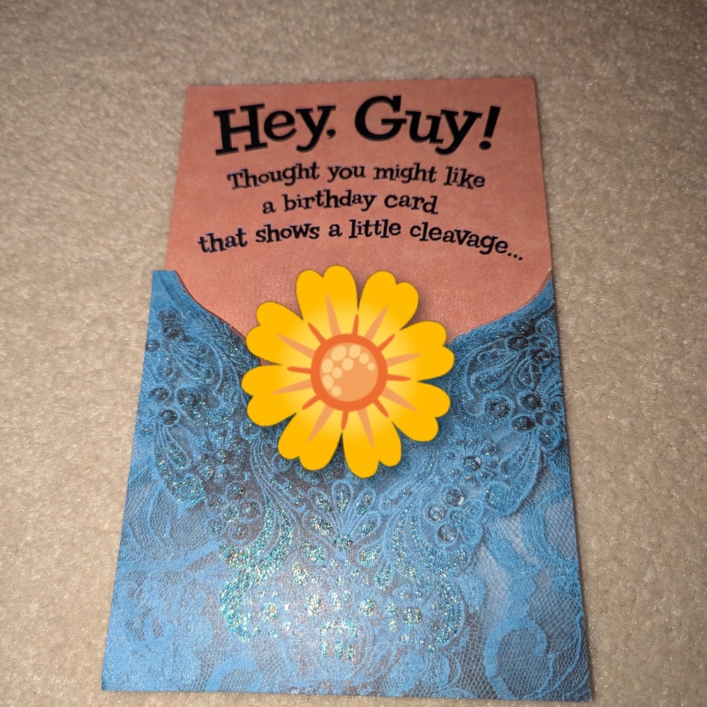 Humorous Birthday Card.